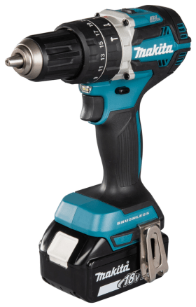 MAKITA AKKU-SCHLAGBOHRSCHR. DHP484RTJ 18V 2 X 5,0 AH LADEG. DC18RC MAKPAC GR.2