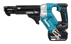 MAKITA AKKU-MAGAZINSCHRAUBER DFR551RTJ 18V 2 X 5,0 AH LADEG. DC18RC MAKPAC GR.3