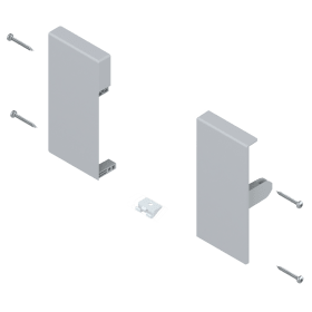 FRONTBEFESTIGUNG RS./LS. F.ANTARO INNENAUSZUG HÖHE K WEISSGRAU ZIF.71KO
