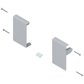 FRONTBEFESTIGUNG RS./LS. F.ANTARO INNENAUSZUG HÖHE M WEISSGRAU ZIF.71MO