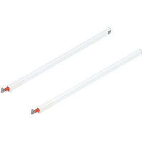 LÄNGSRELING-SET 650 MM ANTARO F .FRONTAUSZUG OBEN WEISS ZRG.587RSIC BLUM