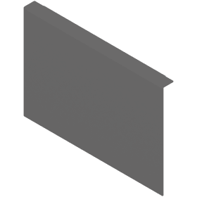 AMBIA LINE HOLZRÜCKWANDAD. LBX HÖHE C AB NL 400MM STAHL B=218MM O-GRAU ZC7A0P0C