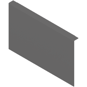 AMBIA LINE HOLZRÜCKWANDAD. LBX HÖHE C AB NL 350MM STAHL B=242MM O-GRAU ZC7A0U0C