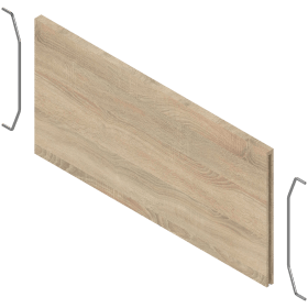 AMBIA LINE QUERTEILER LBX HOLZDESIGN, RAHMENBR.218MM BARDOLINO EICHE ZC7Q0P0FH