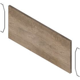 AMBIA LINE QUERTEILER LBX HOLZDESIGN, RAHMENBR.242MM NEBRASKA EICHE ZC7Q0U0FH