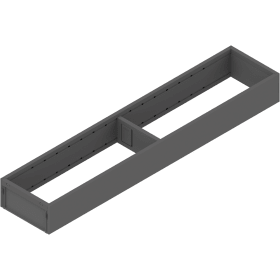 AMBIA LINE RAHMEN LBX NL 500 STAHL, BREITE 100 MM ORIONGRAU BLUM ZC7S500RS1
