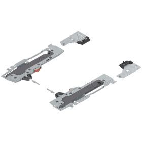 TIP-ON BLUMOTION SET (EINHEIT+MITNEHMER+ SYNCROADAPT.)F.TANDEMBOX TYP L3 T60B3530