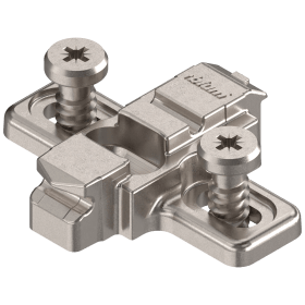 CLIP MONTAGEPLATTE KREUZ 3MM ZINK VORMONT. SYSTEMSCHRAUBEN BLUM 175L8130