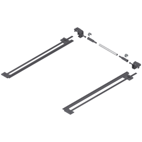 SEITENSTAB.RAL 7037 TAND. NL 410MM MAX KORP.1400MM ZST.410TT