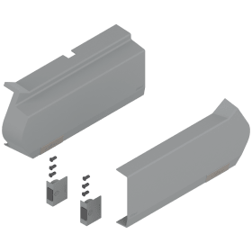 AVENTOS HF SERVO-DRIVE ADK-SET HELLGRAU INKL. FUNKSCHALTER+ 5MM PUFFER 21F8020