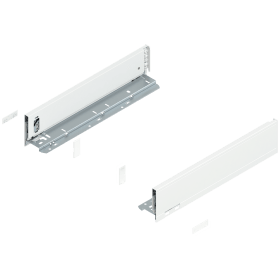LBX ZARGEN PURE M H=90,3MM NL= 400MM SEIDENWEISS 770M4002S