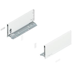 LBX ZARGEN PURE K H=128,3MM NL= 300MM SEIDENWEISS 770K3002S