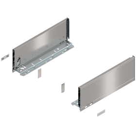 LBX ZARGEN PURE K H=128,3MM NL= 350MM INOX 770K3502I
