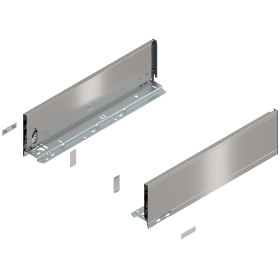 LBX ZARGEN PURE K H=128,3MM NL= 450MM INOX 770K4502I