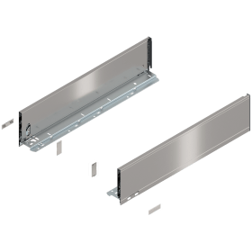LBX ZARGEN PURE K H=128,3MM NL= 550MM INOX 770K5502I