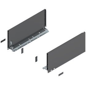 LBX ZARGEN PURE C H=176,8MM NL= 400MM ORIONGRAU 770C4002S