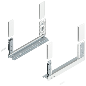 LBX ZARGEN FREE C H=176,8MM NL= 400MM INKL.BOXCOVER SEIDENWEISS 780C4002S