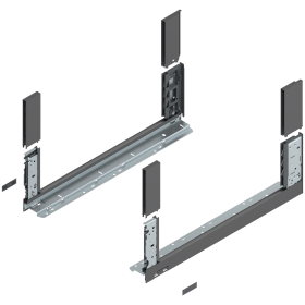 LBX ZARGEN FREE C H=176,8MM NL= 550MM INKL.BOXCOVER ORIONGRAU 780C5502S