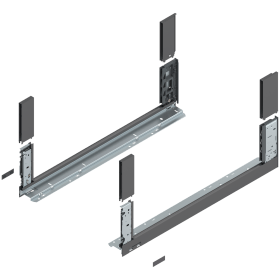 LBX ZARGEN FREE C H=176,8MM NL= 650MM INKL.BOXCOVER ORIONGRAU 780C6502S