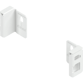 MVX RÜCKWANDHALTER HÖHE N (82,5MM) RS/LS SEIDENWEISS ZB4N000S VE=25