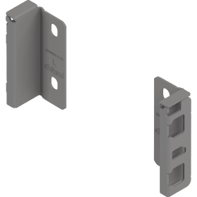 MVX RÜCKWANDHALTER HÖHE M (108MM) RS/LS INDIUMGRAU ZB4M000S VE=25