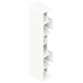 MVX ABDECKKAPPE FÜR RÜCKWANDHALTER VE100 HÖHE M AUF HÖHE E  SEIDENWEISS ZB4M00AK