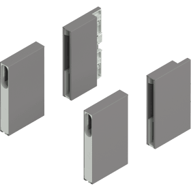 MVX BOXCOVER HÖHE E VORNE/HINTEN LINKS/RECHTS INDIUMGRAU ZL4M00808