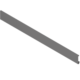 MVX VORDERSTÜCK OHNE NUT FÜR INNENSCHUB BIS KB 120CM ORIONGRAU ZV4.1042M VE=12