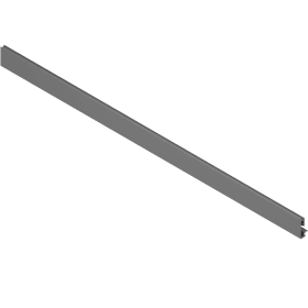 MVX VORDERSTÜCK MIT NUT FÜR INNENSCHUB BIS KB 120CM ORIONGRAU ZV4.1042NN VE=12