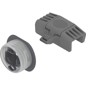 MITNEHMER UND MITNEHMERGEHÄUSE F.LBX/MVX INNENSCHUBKASTEN IND.GRAU ZI7.0M07 VE=25
