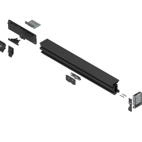 REVEGO DUO MONTAGESET F. EINZELTÜR UND DOPPELTÜR, EINZELTÜR 600MM L 802M6003.L1