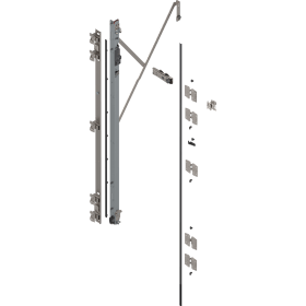 REVEGO DUO SCHARNIERTRÄGERSET MIT TIP-ON POCKETHÖHE 1807-1956MM, LS, 802T1000.L2