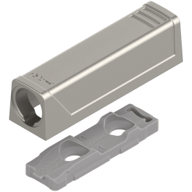 TIP-ON ADAPTERPLATTE KURZ GERADE VE=50 SPREIZDÜBEL NICKEL-LACKIERT 956.1201