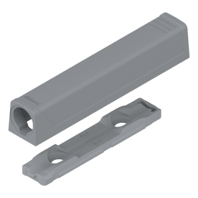 TIP-ON ADAPTERPLATTE LANGVERSION GERADE VE=250 Z.SCHRAUBEN PLATINGRAU 956A1201