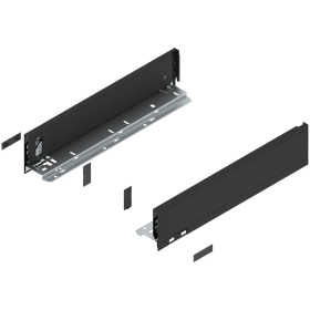 LBX ZARGEN PURE M H=90,3 MM NL 400 MM CARBONSCHWARZ 770M4002S