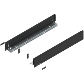 LBX ZARGEN PURE M H=90,3MM NL 600MM CARBONSCHWARZ 770M6002S