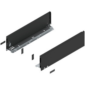 LBX ZARGEN PURE K H=128,3 MM NL 450 MM CARBONSCHWARZ 770K4502S
