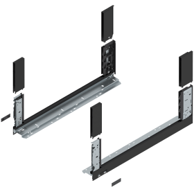 LBX ZARGEN FREE C-H=176,8 MM NL=550 MM INKL. BOXCOVER CARBONSCHWARZ 780C5502S