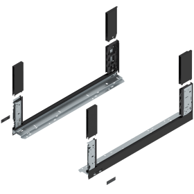 LBX ZARGEN FREE C-H=176,8 MM NL=600 MM INKL. BOXCOVER CARBONSCHWARZ 780C6002S