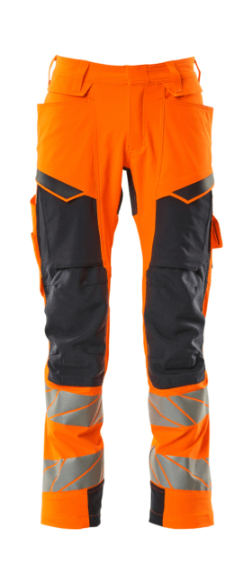 MASCOT® BUNDHOSE ACCELERATE SAFE HI-VIS 19279-510-14010 82C62 ORANGE/SCHWARZBLAU