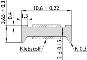 VERBINDUNGSPROFIL 90° T-VERBINDUNG 6971 T/90°/108-TRANS (41401)