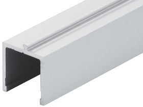 Hermat Zusatzprofil,6959/OD,L6.000mm,zum Einklemmen,Aluminium,naturfarbig