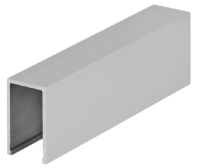 GLASTRENNWAND-DECKENPROFIL 44X25MM 6958 6000MM-F9 (30804)