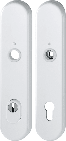 HOPPE Schutzschildpaar 3332ZA/3310