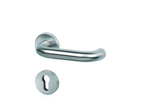 INNENDRÜCKER MIT ROSETTE RUND ZIE 1R 122.50.7 8 MM ER MATT M.RÜCKHOLFEDER