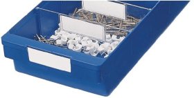 ETIKETT WEISS FÜR KLEINTEILEBOX B152MM VE 10 STK. 4031022010940