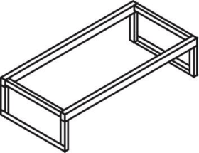 FASSBOCK F. LIEGENDE LAGERUNG V. 2X200L FASS 8132