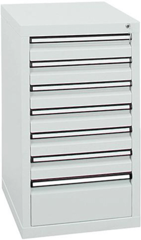 SCHUBLADENSCHRANK 7 SLR 900X500X500MM GRAU 7101207