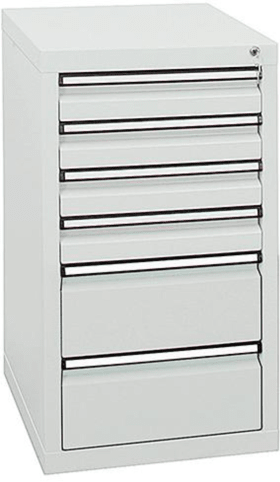 SCHUBLADENSCHRANK 6 SLR 900X500X500MM GRAU 7101507