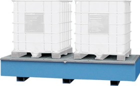 AUFFANGWANNE WSP-KTC-ZW 2680X1300X480MM LACKIERT RAL 5015 P21-2602-B